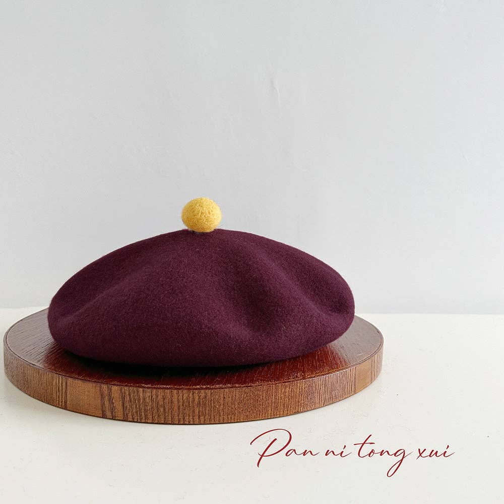 VividLux – wholesale Beret – Women's – Vintage Wool Beret Hat7