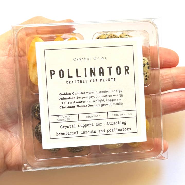 POLLINATOR + BEE-FRIENDLY SET - Crystals for Plant Lovers for wholesale by Crystal Grids