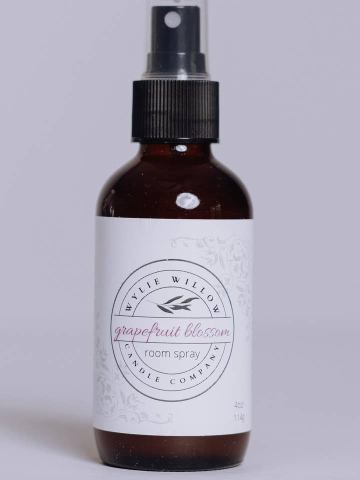 Grapefruit Blossom Room + Leinenspray für den Großhandel von Wylie Willow Candle Company