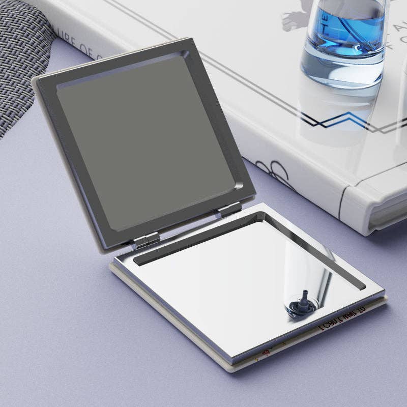 Dipped Shop - Wholesale Makeup Mirror - Love Bow Foldable Mini Makeup Mirror DP25F4047