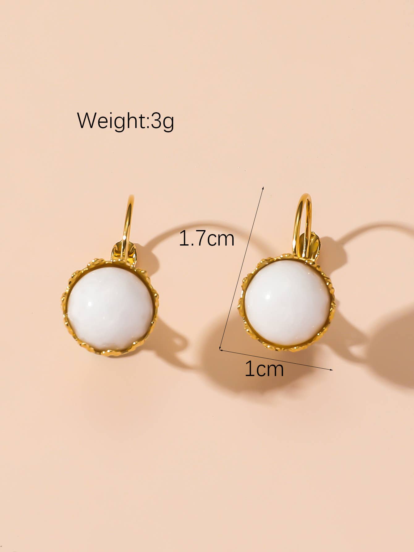 Blossom bijoux - Wholesale Stud/Post Earrings - 24BOA122 Stainless Steel Sleeper Earrings1