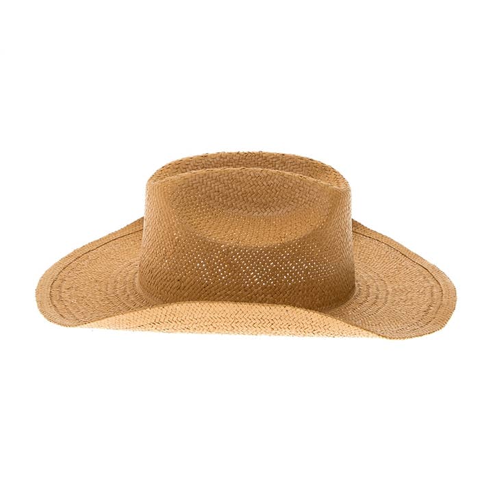 DNMC - Vente Chapeau de paille – femme - Chapeau de cowboy en paille Toyo tissé à la main - Toutes les couleurs en stock !2