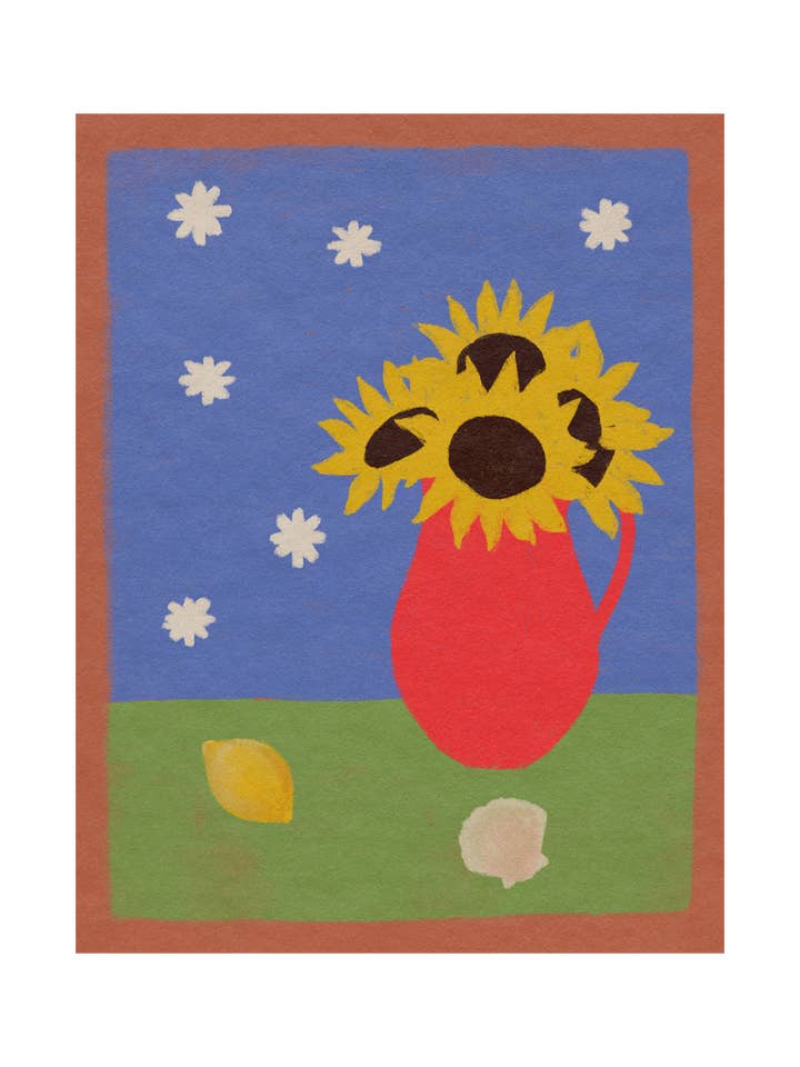 Solros konst Print för wholesale av Allison Poplett