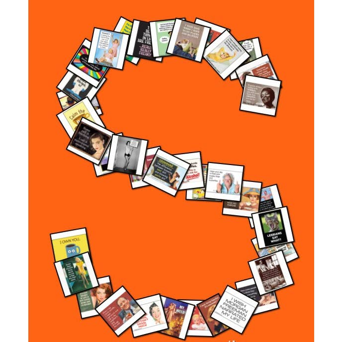 Assortment Magnets-Slightly Rude for wholesale by Ephemera