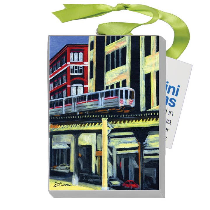 Wabash, Chicago, Mini toile (MC-7242G) pour la vente par Printed Canvas