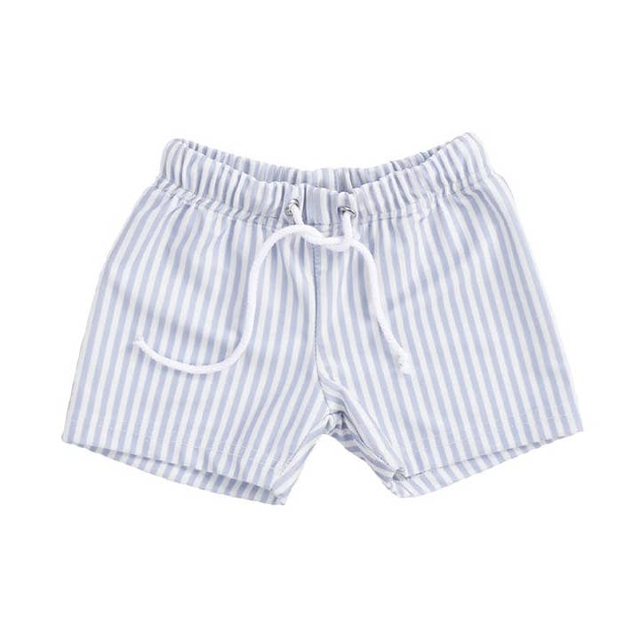 Swim Essentials - Wholesale Swim Shorts - Kids - Swim Essentials | Blauw/Witte UV Zwemboxer Jongens0