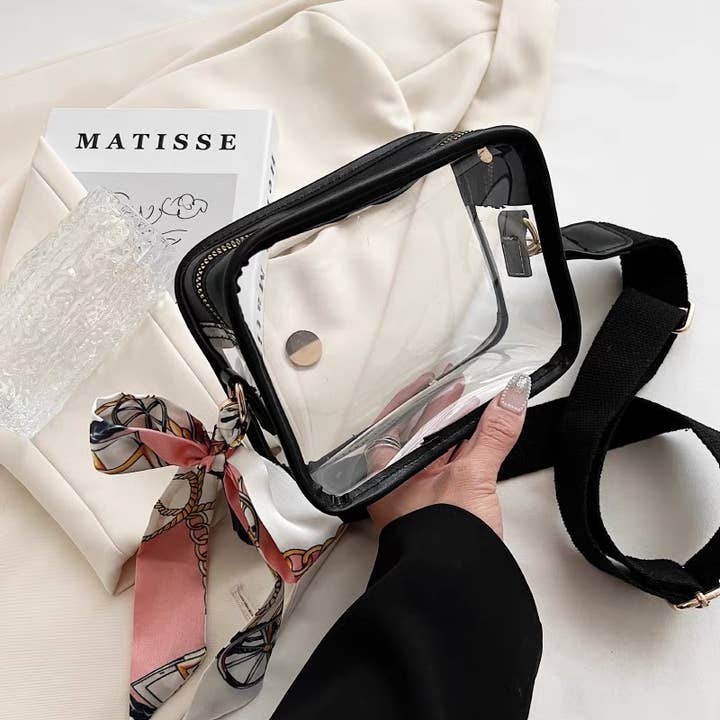 Raphael wonders - Wholesale Crossbody Bag - Women's - Multipurpose Clear Crossbody Purse