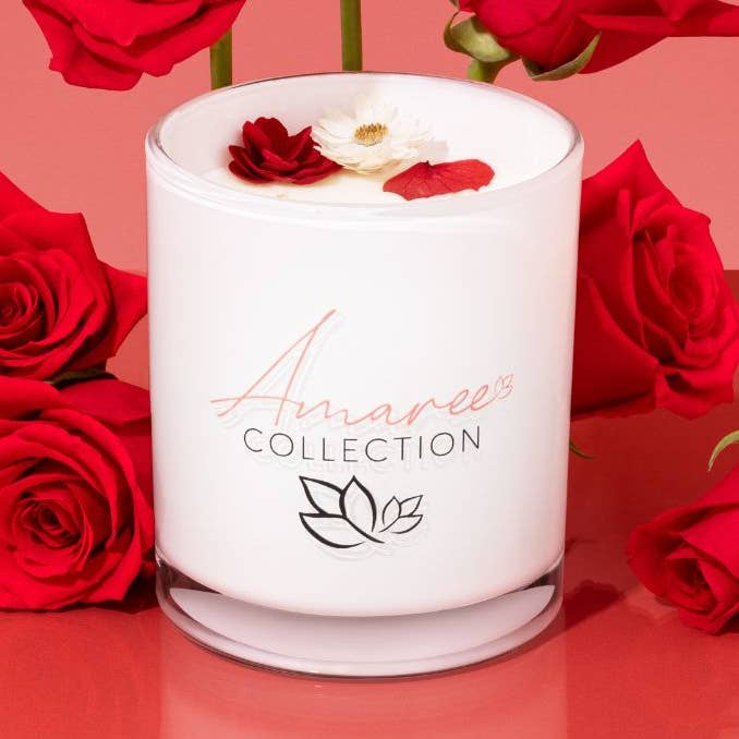 Black Raspberry & Vanilla Candle 100g for wholesale by Amaree Collection