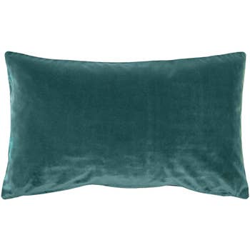 Thai Garden Green Leaf Throw Pillow 12x20 - Pillow Decor