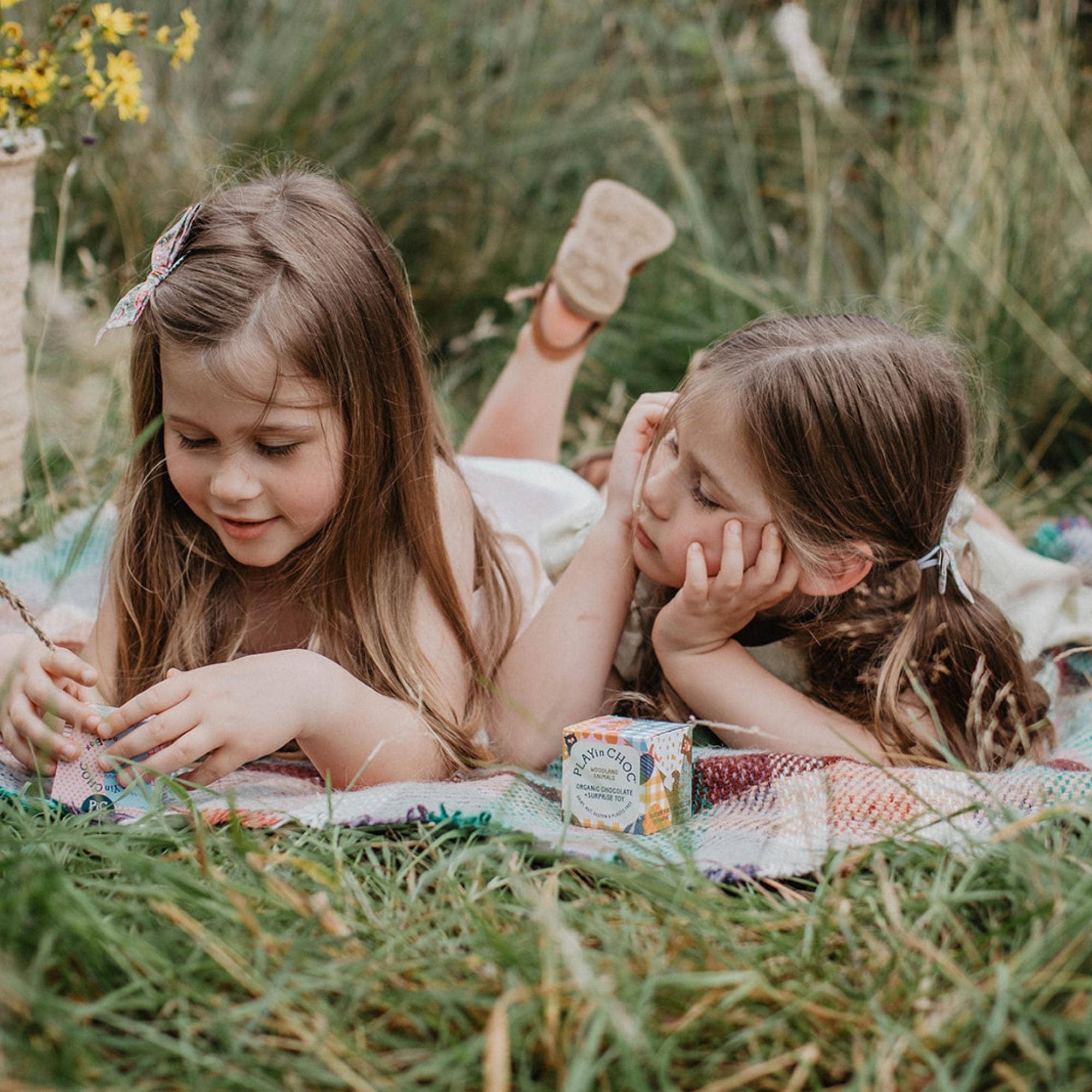 PLAYin CHOC – wholesale Chocolate box – ToyChoc Box® WOODLAND ANiMALS GIFT SET5