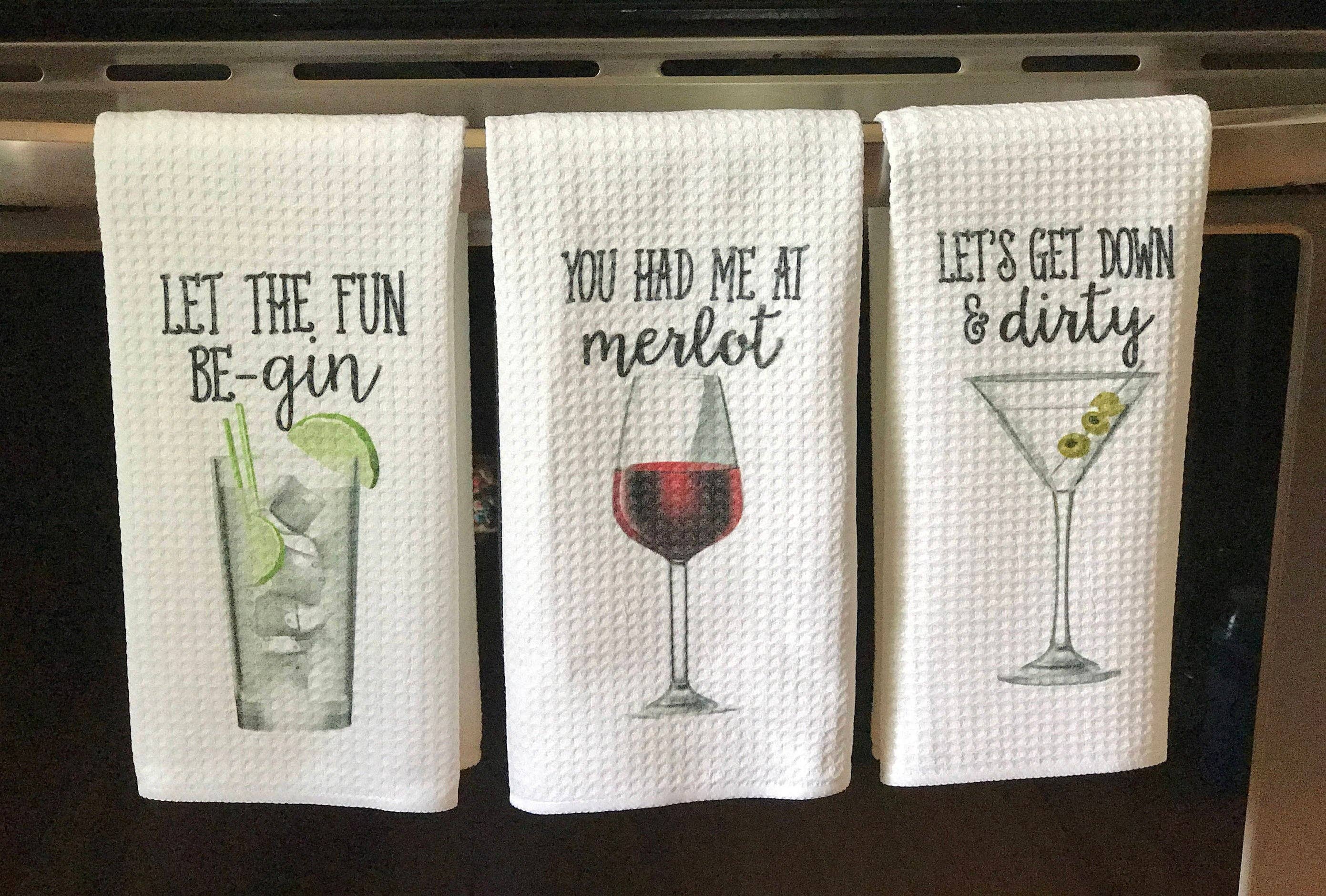 Do Take It Personally - Wholesale Tea Towel - Alcohol Bar Funny Kitchen Towels1