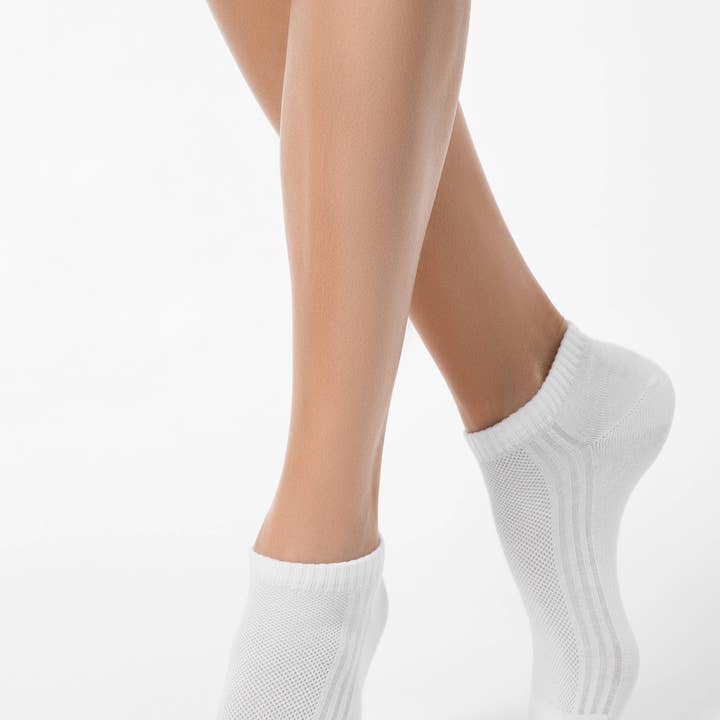 Thin and breathable sneaker socks for women in white and and other Purchase Wholesale luffe. Free Returns & Net 60 Terms on Faire trending on Faire.