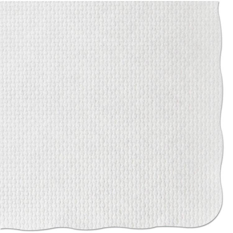 Everyday Supply Co - Wholesale Placemat - Hoffmaster Scalloped Edge White Placemats, 9.5x13.5, 1000/Carton0