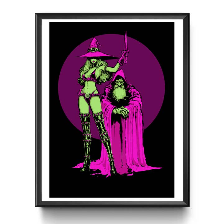 Ritual A4 Art Print for wholesale by Godmachine