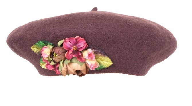 Toucan Hat Company/ Carole Amper – wholesale Beret – Women's – Dried Rosette Tam2