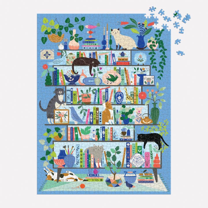 Chronicle Books - Wholesale Puzzle - Adult - Purrfect Nook 1000 Piece Puzzle