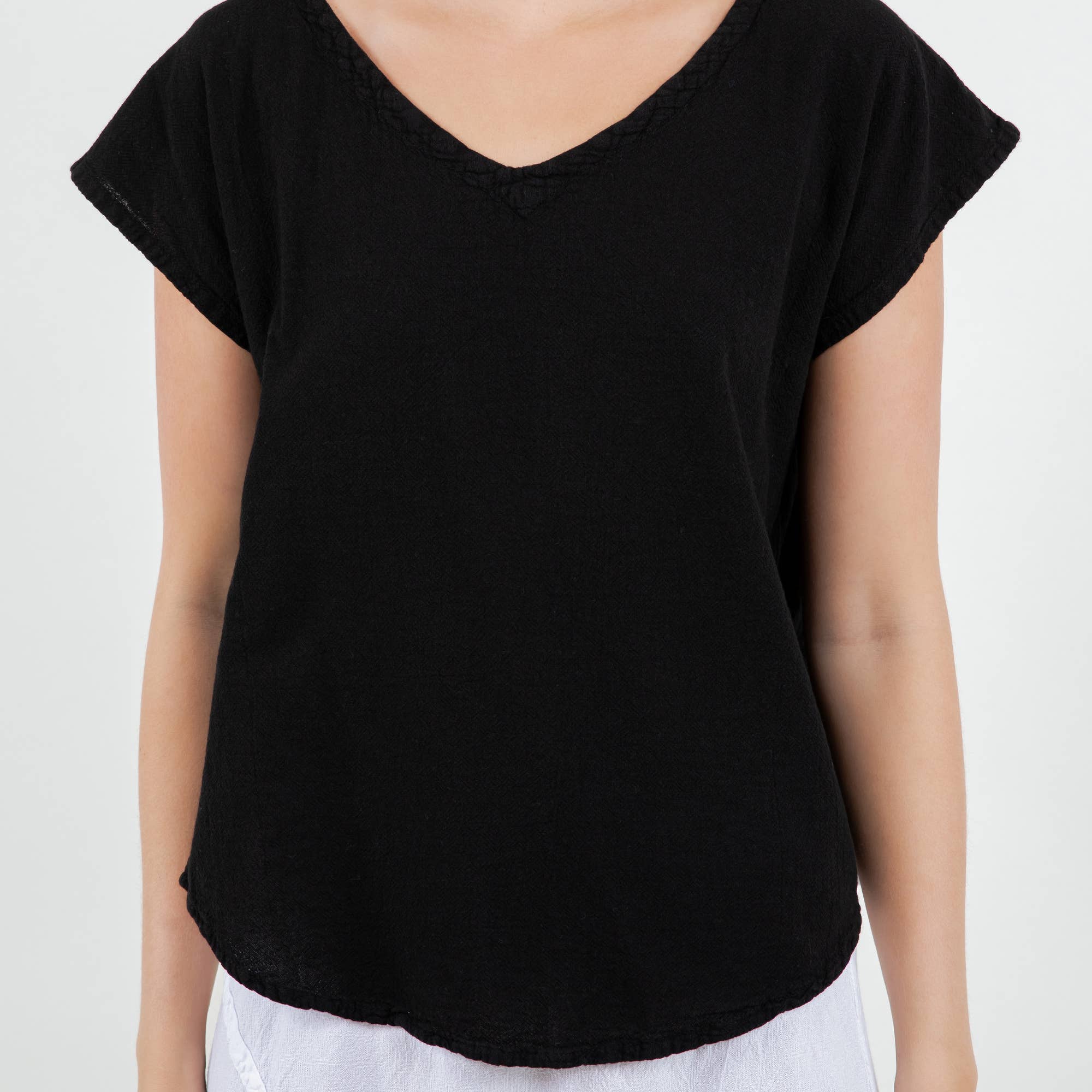 Cottonways – Großhandel Bluse – Damen – Meagan Top aus 100% — perfekte Mullgarmgarnitur aus Baumwolle21