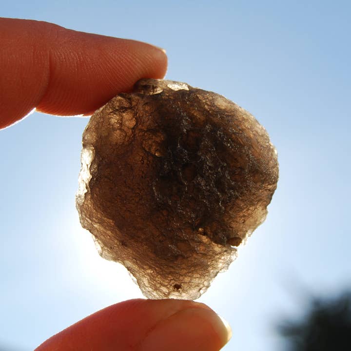 Caspar Curiosities - Wholesale Spiritual Stone/Crystal - Large Agni Manitite Pseudo Tektite, Cintamani Stone1