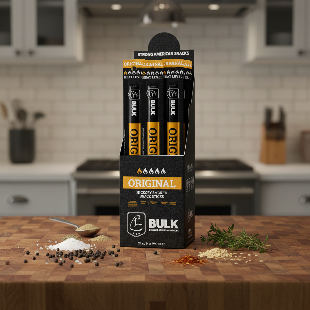 BULK Jerky - Wholesale Jerky - BULK Meat Sticks0