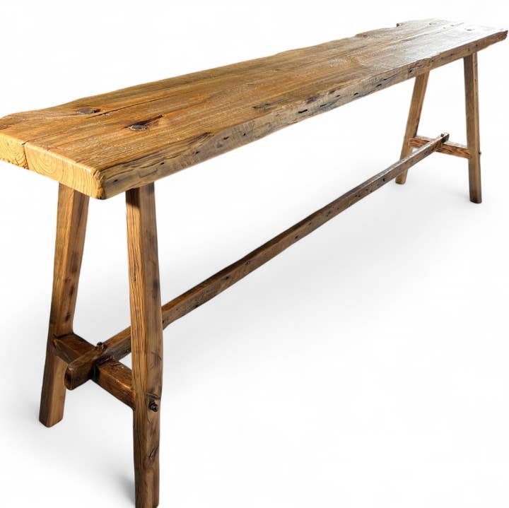 Farmhouse Reclaimed Wood Console Bucket
Table for wholesale by Archaic