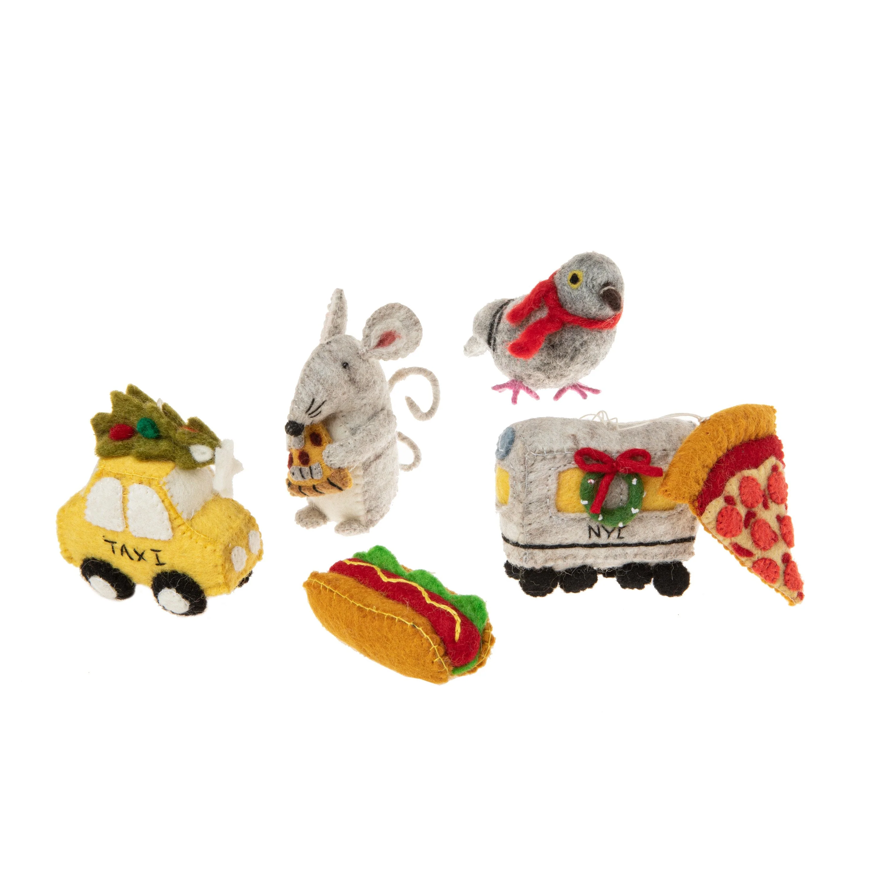 Global Goods Partners - Wholesale Ornament - Felt Hot Dog Ornament6