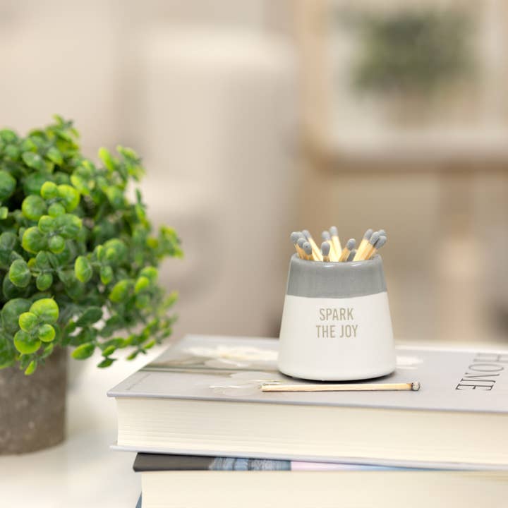 Pavilion - Wholesale Match Holder - Spark The Joy - 2.25" Match Holder and Matches1