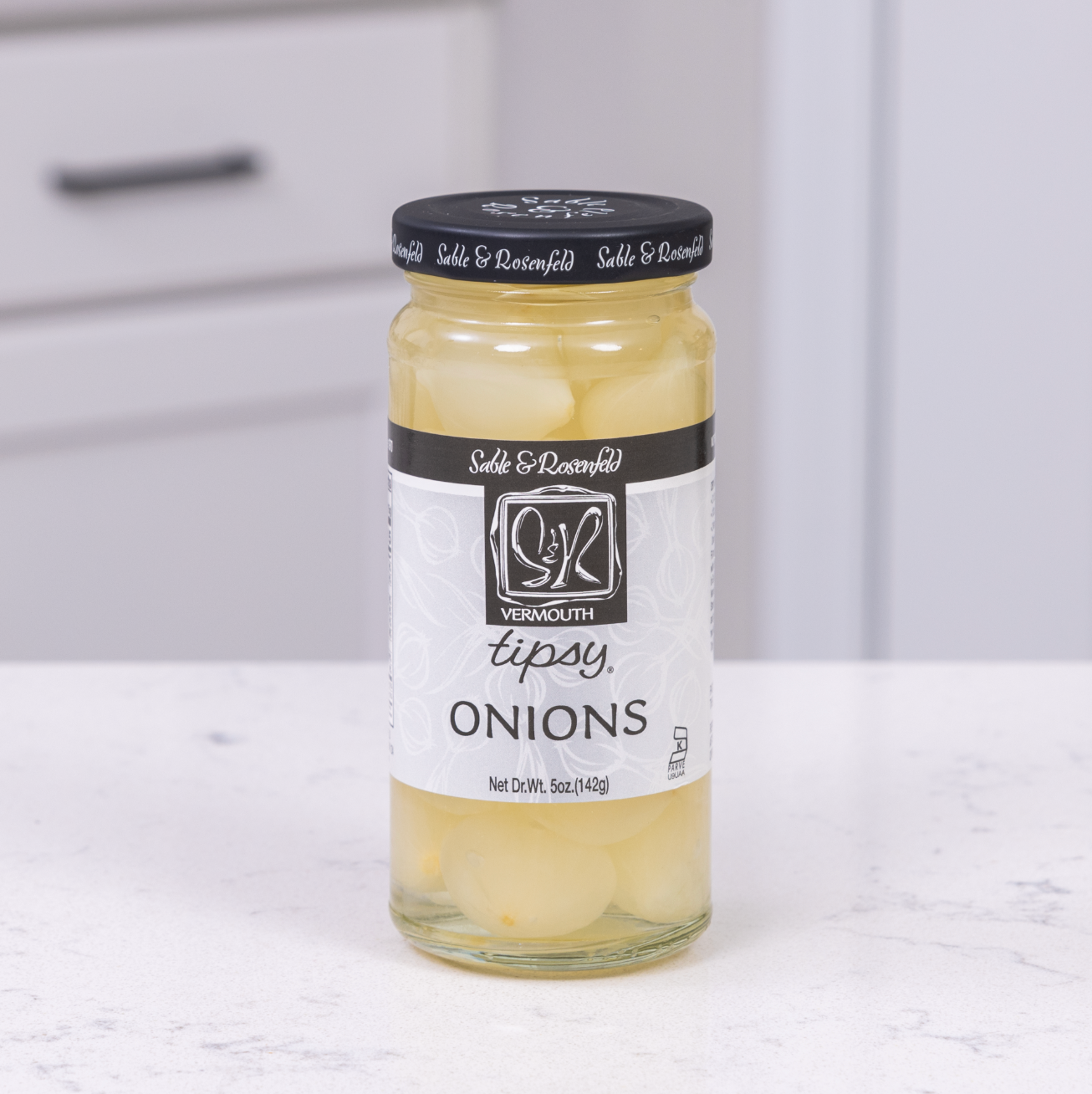 Sable and Rosenfeld est.1970 - Wholesale Pickled Vegetables - Sable & Rosenfeld Tipsy Onions 5oz / 62