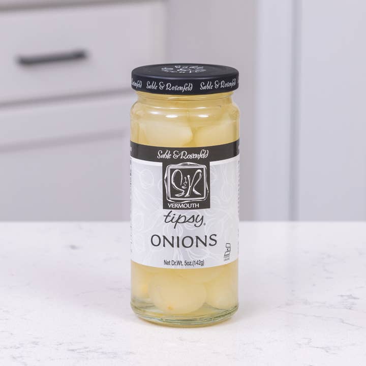 Sable and Rosenfeld est.1970 - Wholesale Pickled Vegetables - Sable & Rosenfeld Tipsy Onions 5oz / 62