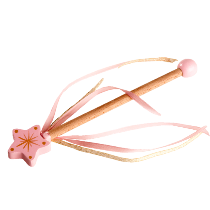 PoppyBabyCo - Wholesale Toy Wand - Kids - Magic Princess Wand for kids, Painted Star Wand3