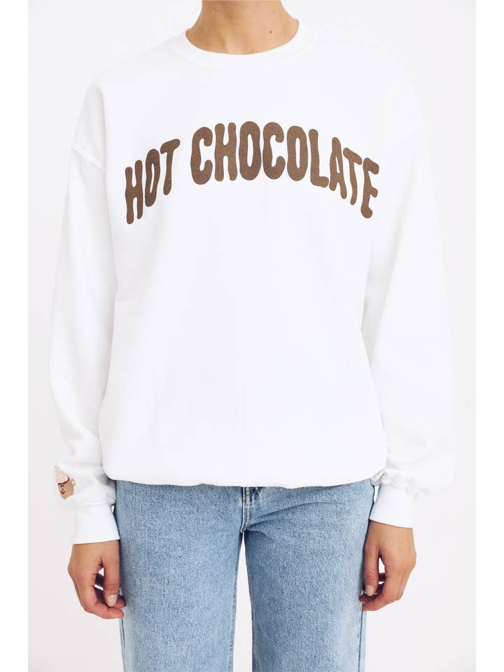 Limpet Store - Wholesale Graphic Sweatshirt - Women's - The Hot Chocolate Oversized Sweatshirt6