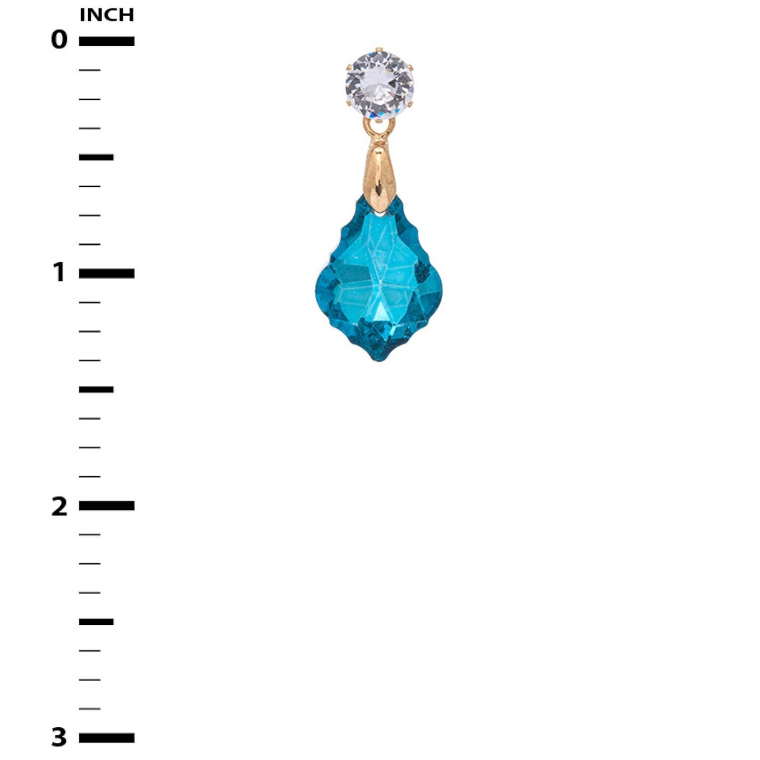 LA Jewelry Plaza - Venta al por mayor Juegos de joyas - Juego de Pendientes de Piedra en Forma de Lágrima1