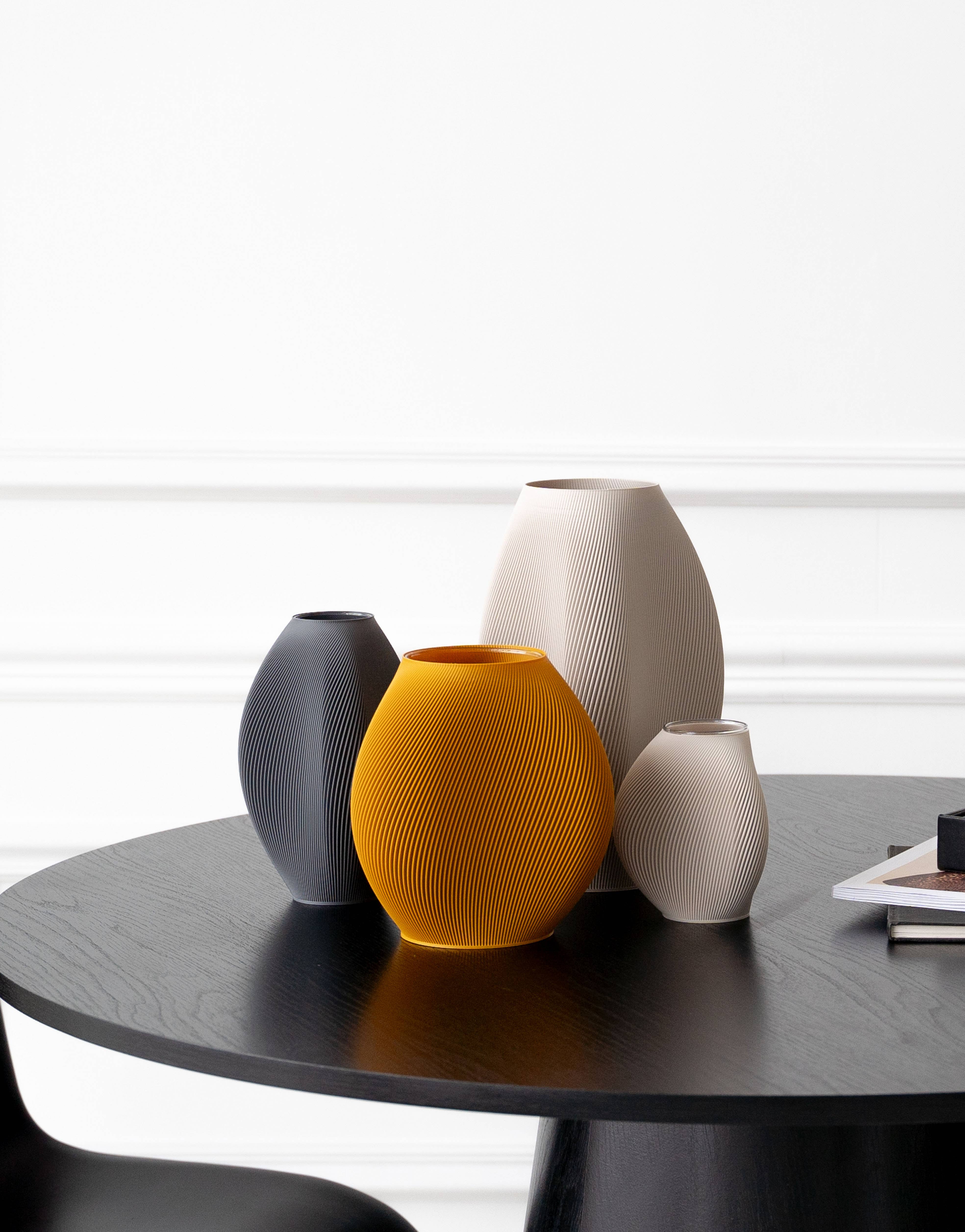 recozy - Wholesale Vase - Bay 3 Vase | recycled materials | incl. glass insert16