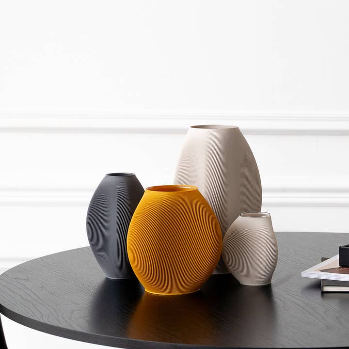 recozy - Wholesale Vase - Bay 3 Vase | recycled materials | incl. glass insert16