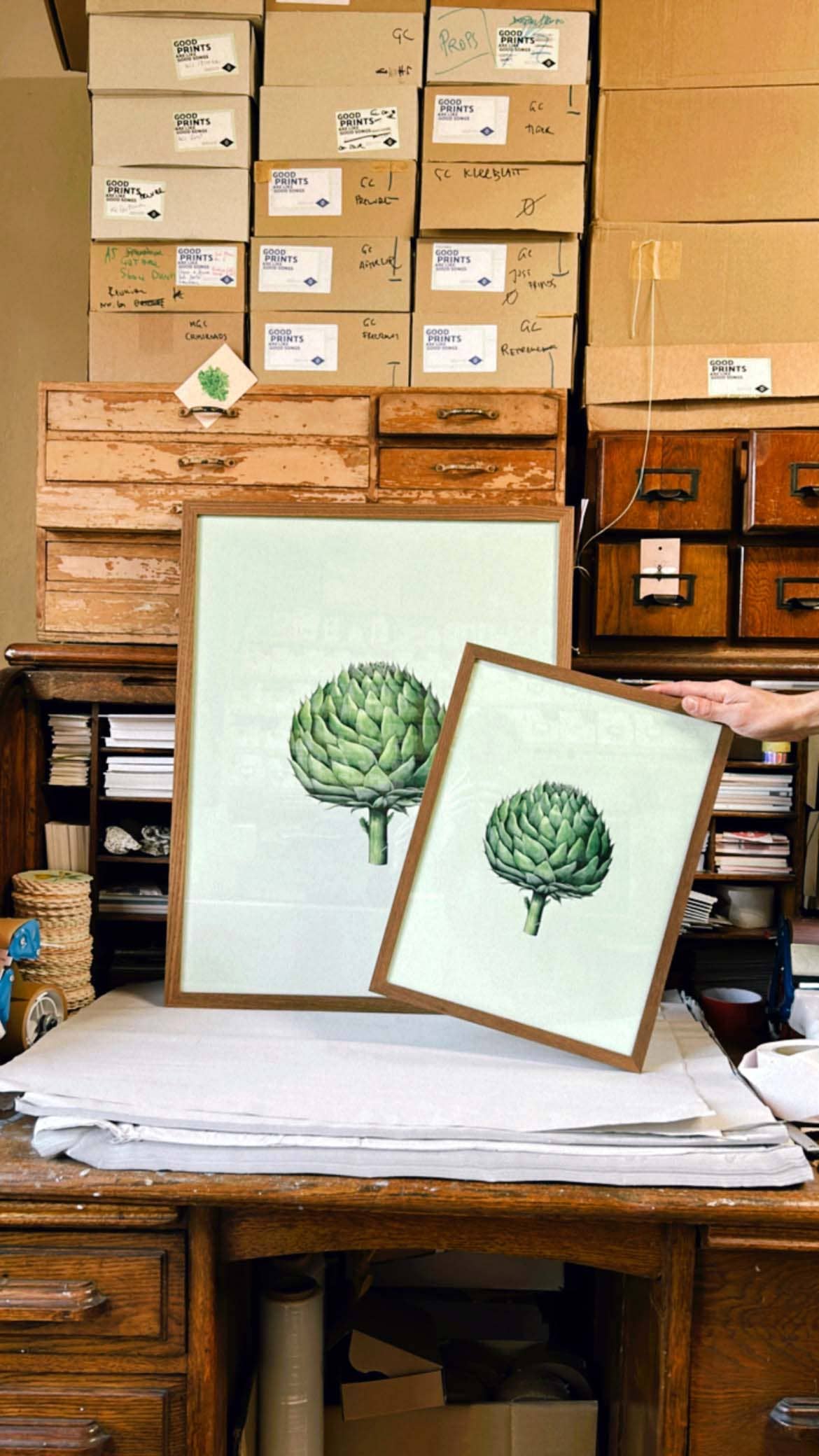 30x40 - Wholesale Art Print - Artichoke A3 Print 2