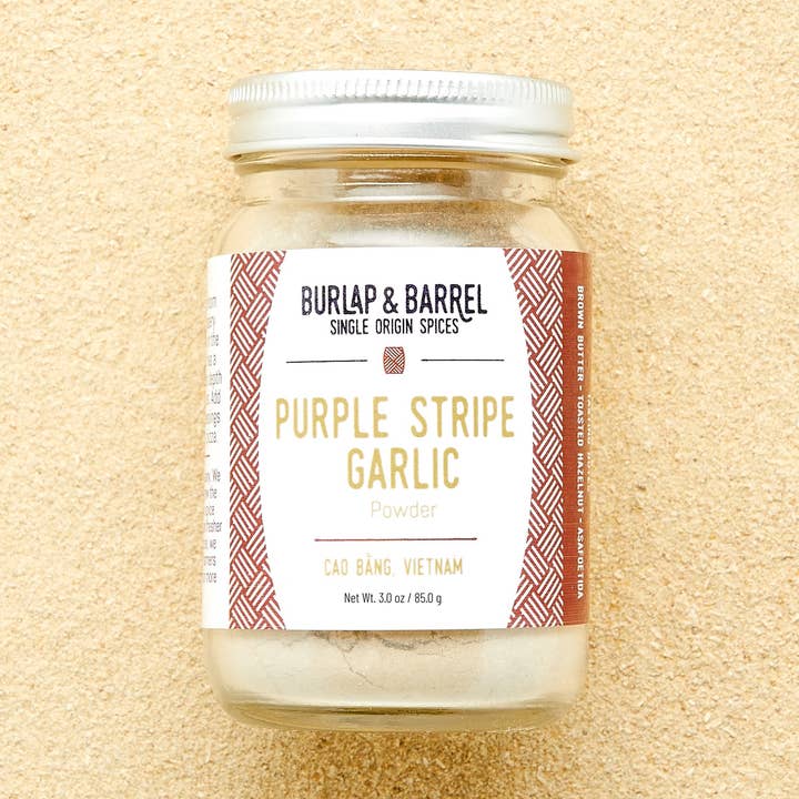 Purple Stripe Garlic - Single Origin Spice & Seasoning and other Purchase Wholesale garlic onion. Free Returns & Net 60 Terms on Faire trending on Faire.