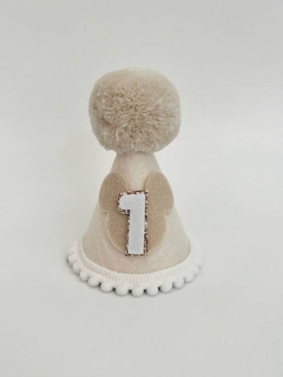 Neutral Mickey felt hat for wholesale by Nash and Willow