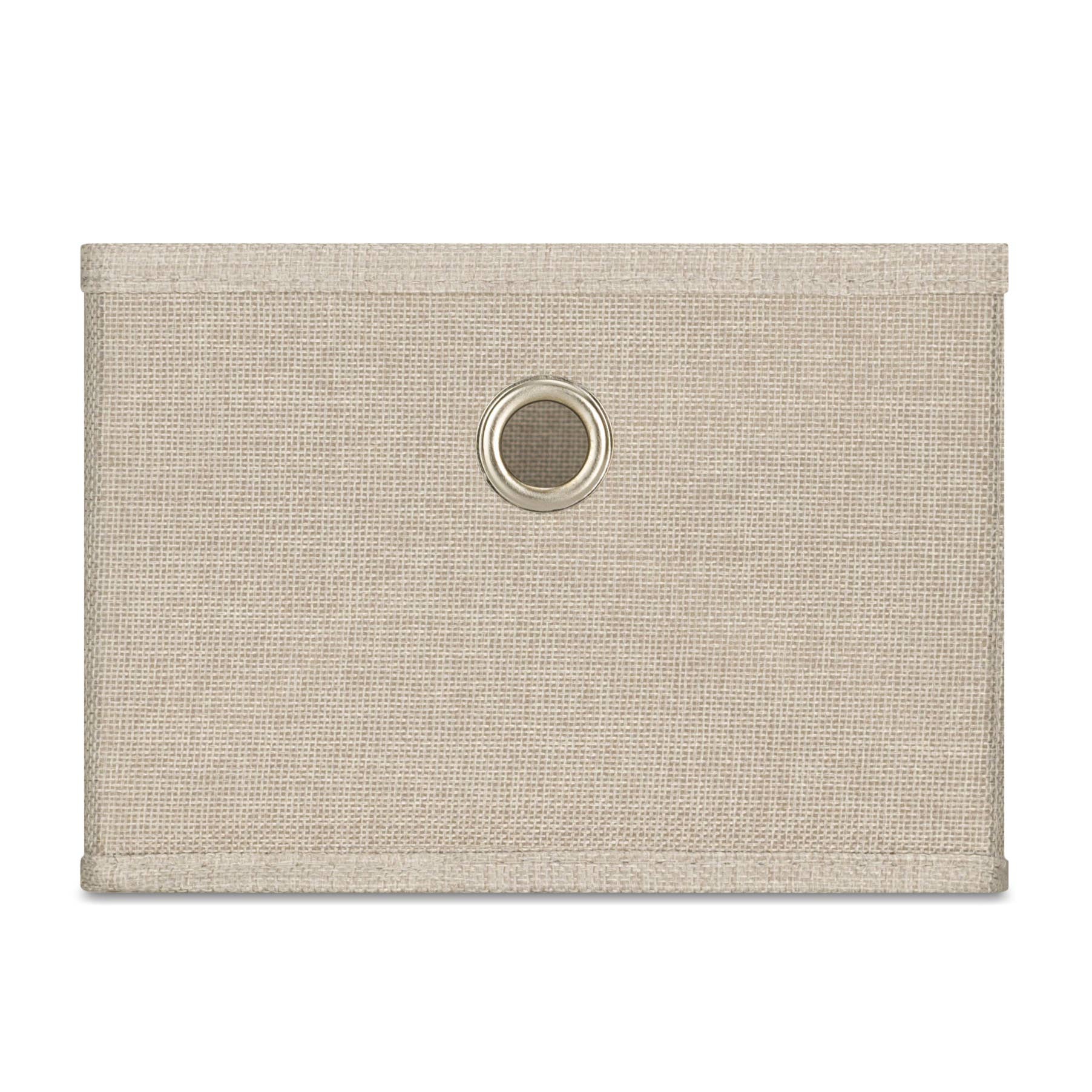 HOMEHAVEN - Wholesale Storage Bin - Fabric Bins W9xH6xL13.75" for Shelves, Set of 2, Grey3