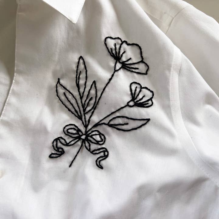 Folk Tattoo-Kollektion - Besticktes Kleidungsmuster für den Großhandel von Thread Honey