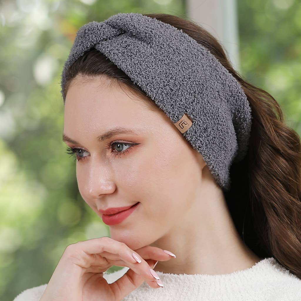 Solid Color Twist Knot Headband  for wholesale on Faire1