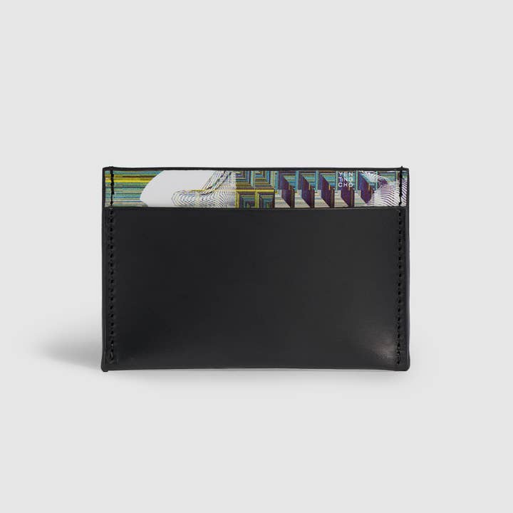 MOUNTAIN MELODY LEATHER CARD HOLDER for wholesale by YEN TING CHO