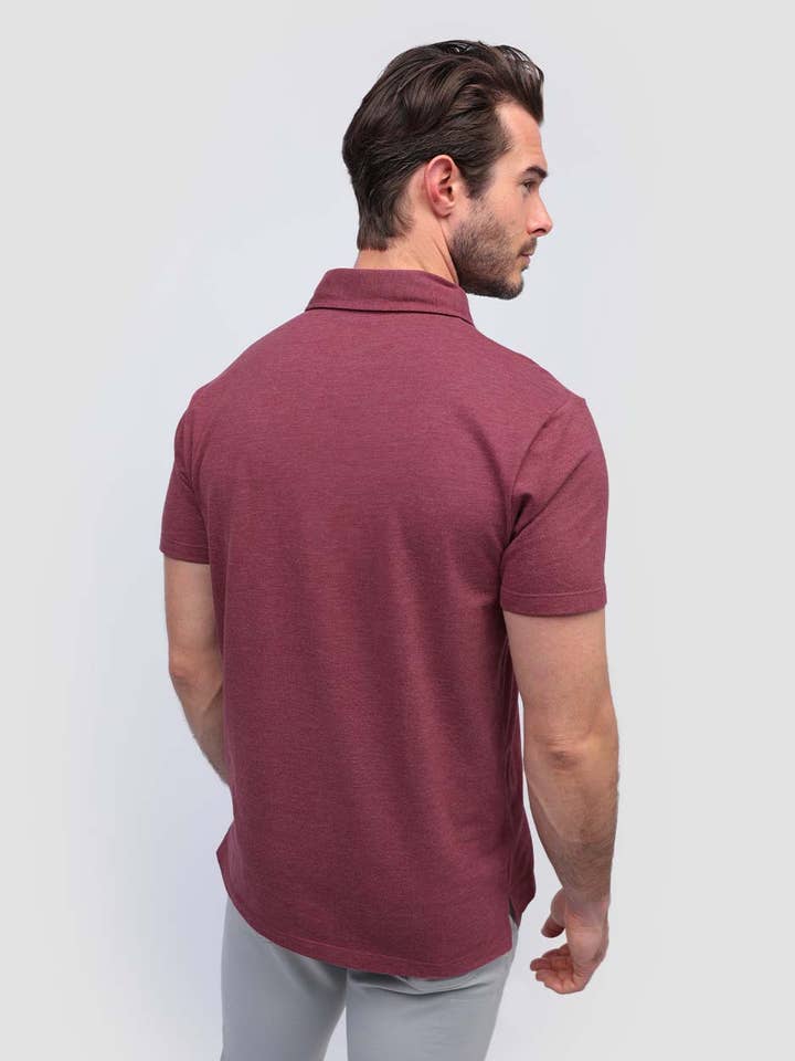 INTO THE AM - Wholesale Polo - Men's - Men's Short Sleeve Polo Shirt (Branded)49