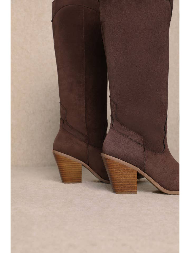 Miracle Miles (Mi.iM) - Wholesale Boots - Women's - Classy Suede Western Women's Boots