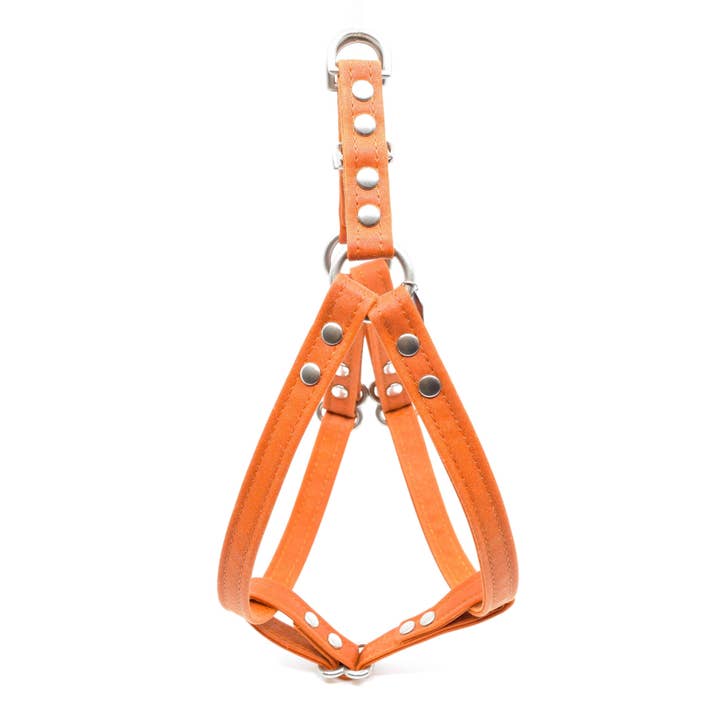Hoadin - Wholesale Pet Harness - Dog - Orange Waxed Canvas Harness