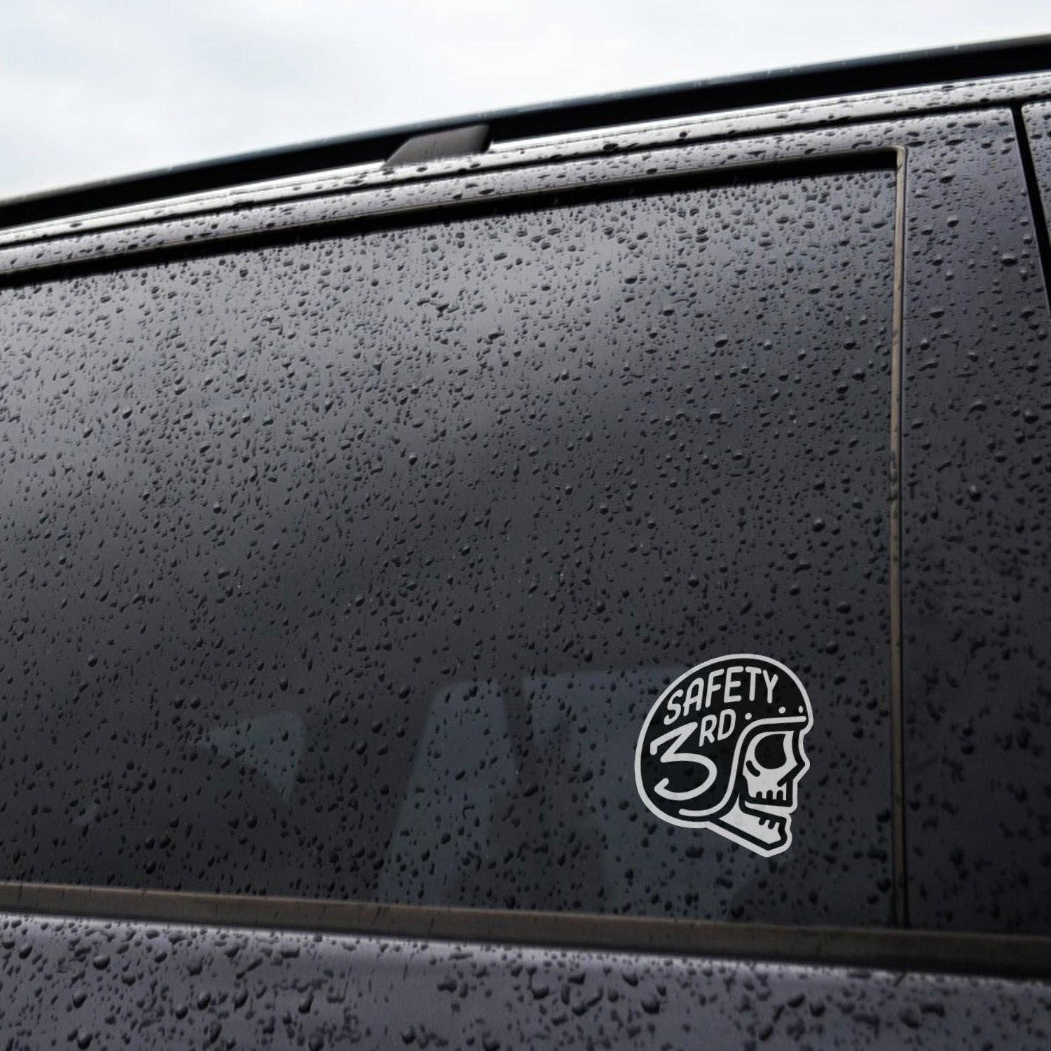 Squatchy - Wholesale Sticker - Safety Third Helmet Sticker3