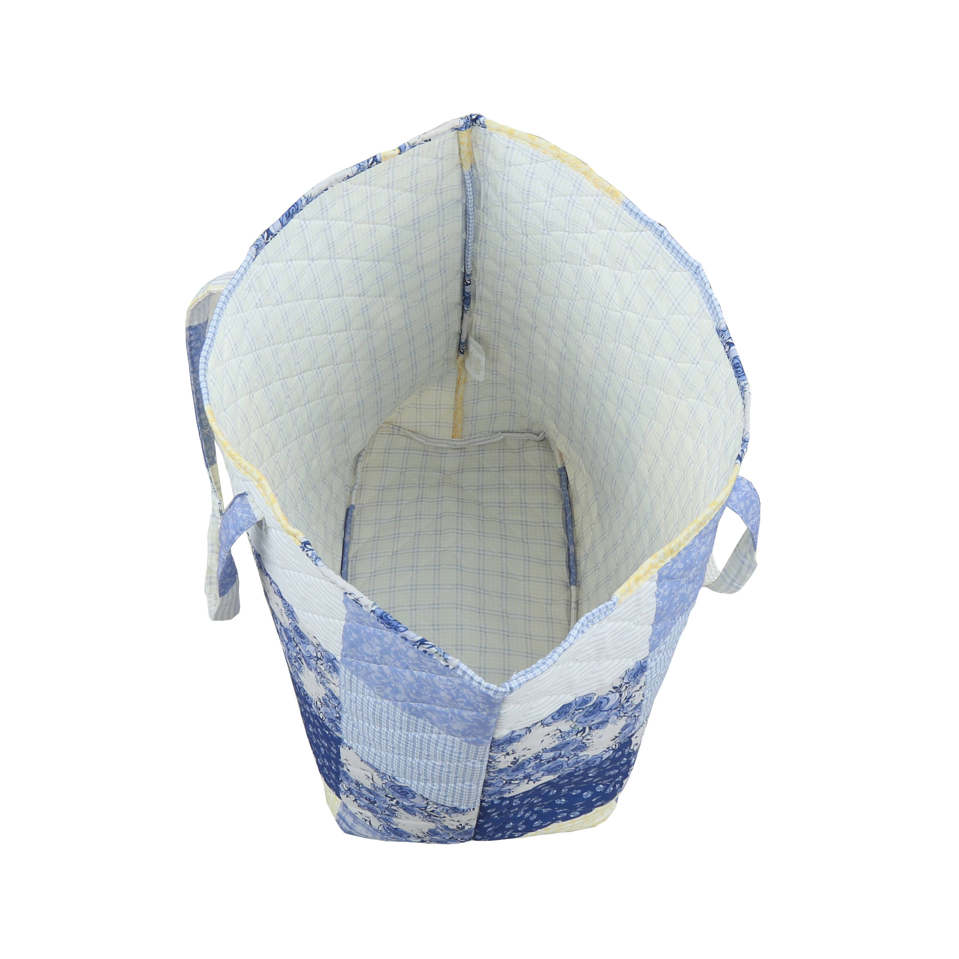 Duke Imports - Vente Tote bag – femme - Sac fourre-tout matelassé "Garden Walk in Bluebell"5