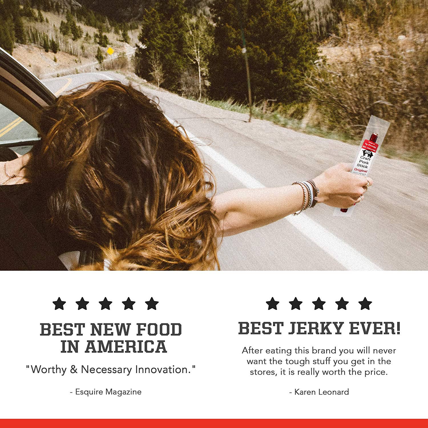 Big Fork - Vente Viande séchée - Bâtonnets de Viande de Porc Artisanaux | Original | 100% Tout Naturel2