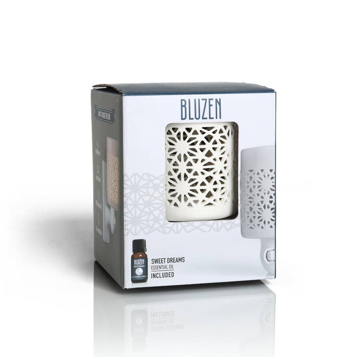 Webbed Plug-In Oil Warmer + 5mL Sweet Dreams Oil for wholesale by BluZen