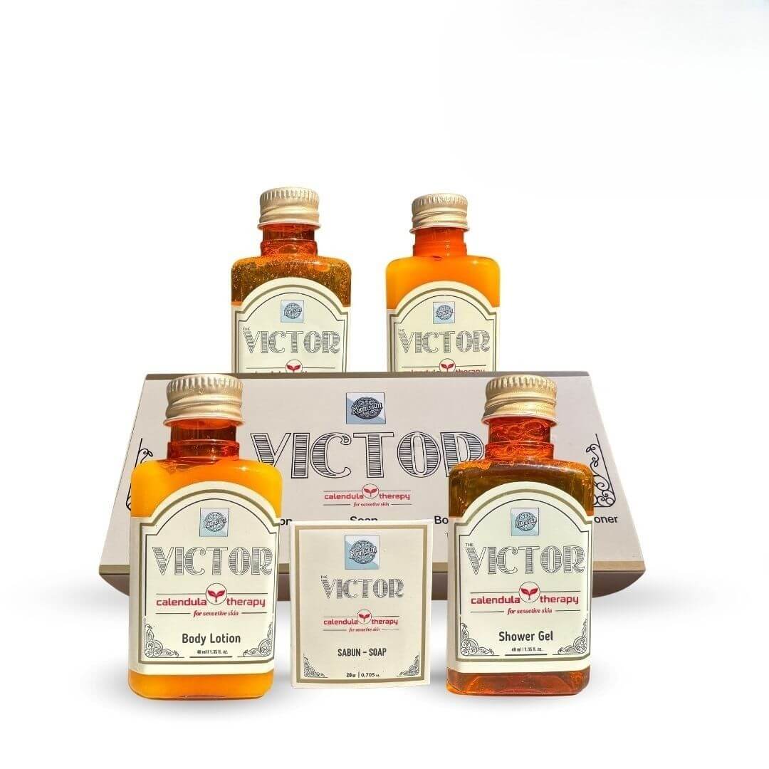 Roomsium - Wholesale Bath & body set - Roomsium Victor 75-Piece Guest Toiletries Set – Luxury Guest Bathroom Supplies | Made in Turkey0