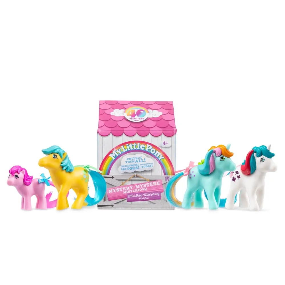 Basic Fun! UK – wholesale Figurine toy – Kids – My Little Pony 40Th Anniversary Blind Figures1