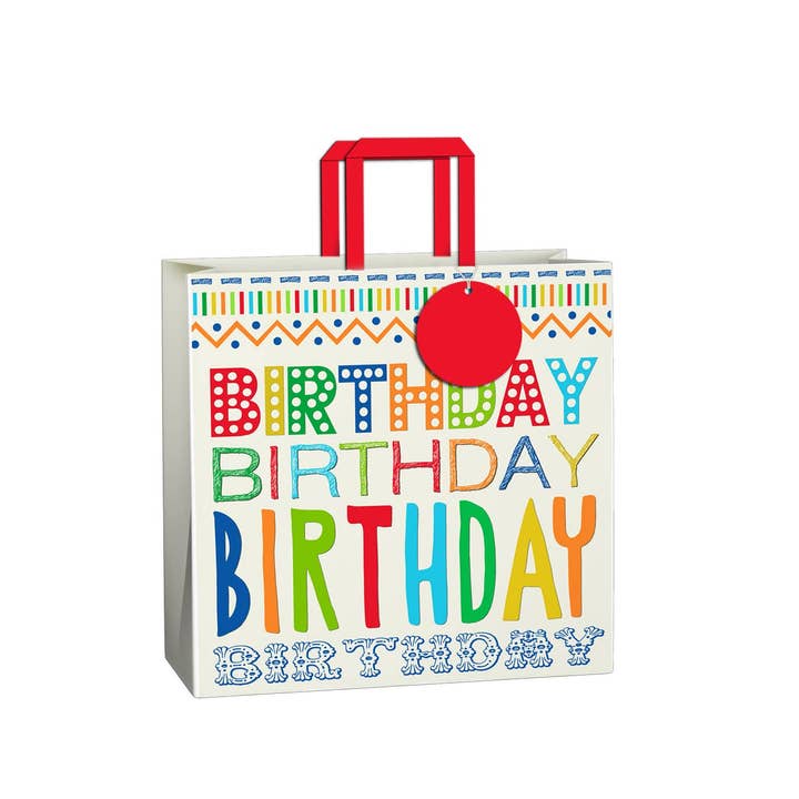 The Unique Paper Company US - Wholesale Gift bag - Eco-friendly FSC™ sustainably sourced Happy Days Gift Bag1